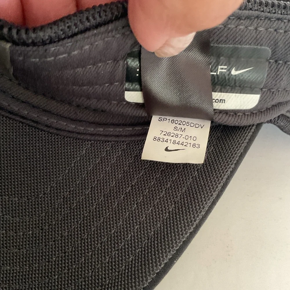 Tiger Woods Nike Golf Black Baseball Hat